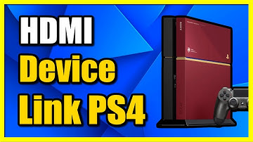 How to TURN ON HDMI Device Link On PS4 & Turn On PS4 with Controller (Easy Tutorial)