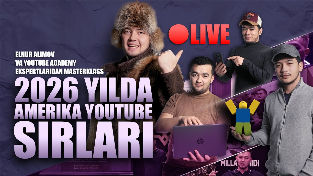 2026 Yilda America YouTube sirlari  