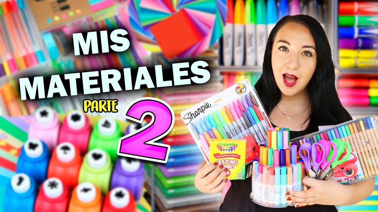 MI COLECCIÓN DE MATERIALES DE REGRESO A CLASES Y MANUALIDADES 2 / Ingenio KD