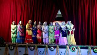 youth fest giddha 2015 gndu college jalandhar