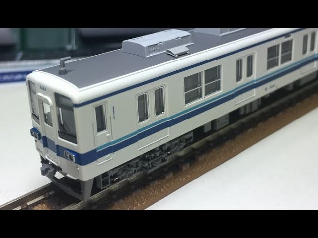 KATO Nゲージ 東武鉄道8000系 更新車 4両基本セット - YouTube