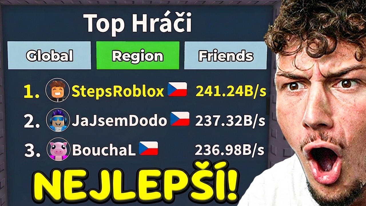 STAL JSEM SE TOP 1 HRÁČEM V ČESKÉ TABULCE STEAL A BRAINROT