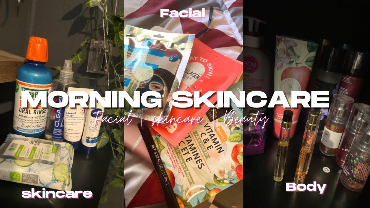 MY MORNING SKIN CARE ROUTINE | HOW I GET RID OF MY ACNE | BLACK GIRL ...