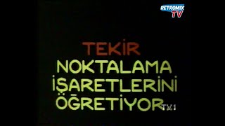 Tekir Noktalama İşaretlerini Öğretiyor (TRT TV1/1989)