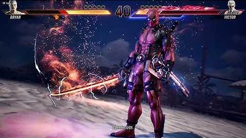 DEADPOOL VS WOLVERINE EPIC BATTLE IN VS MODE|TEKKEN 8