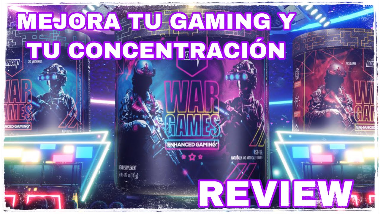 WAR GAMES DE REDCON1 REVIEW | MEJORA TU GAMING, ENFOQUE Y CONCENTRACIÓN.