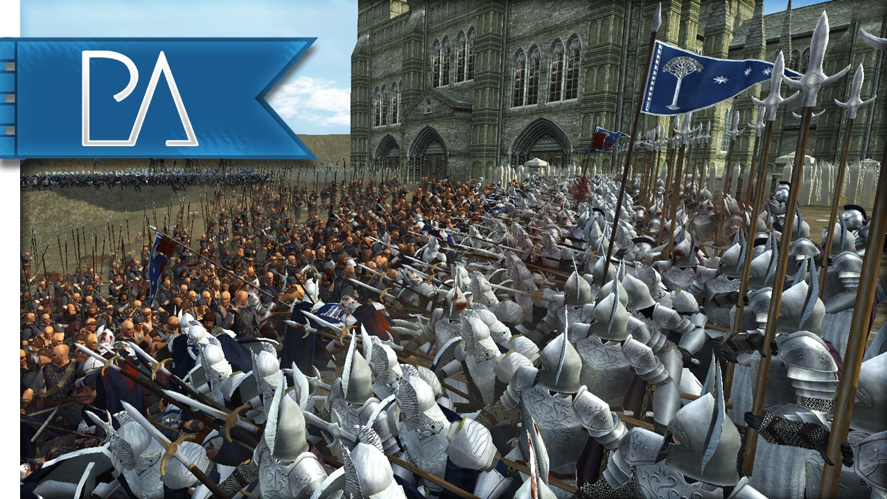 Wrath of Umbar: Gondorian Naval Ship Under Attack - Third Age Total War Mod Gameplay