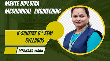 MSBTE Mechanical Engineering 6th Sem Syllabus | Final Year Guide | Latest MSBTE Pattern