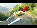 Mini Tipper Lorry Turning On Beautiful Hairpin bend at Valparai Hills