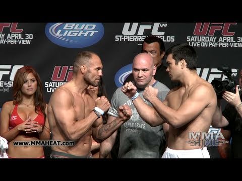 UFC 129: Randy Couture vs Lyoto Machida: Weigh-In ...