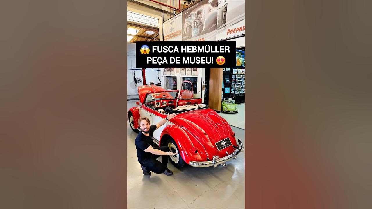 Que isso hein! 😱 Falta pouco para finalizar! FUSCA HEBMÜLLER!