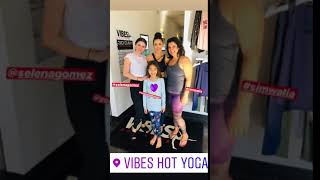 Selena gomez at a yoga class in newport beach, ca 1/21/2019