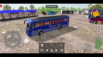 3D Indian Sleeper Bus Game - Indian Karela Simulator Bus Game ( karela Bus Driving Video )#CarGamers
