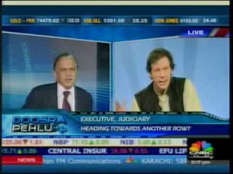 Doosra Pehlu: Imran Khan with Mujahid Barelvi (2009-07-09) Part 1/5