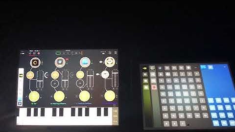 AUM Therapy: Session #1 LIGHTS OUT -- Patterning, Pure Acid, Synthmaster One, IOS music,  AudioBus