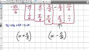 Dividing Polynomials Grade 12 Advanced Functions Lesson 3 5 10 24 12