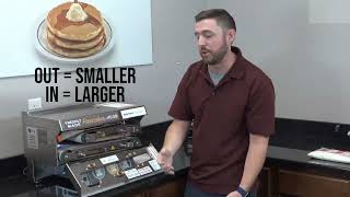 Quick Tip-Size and Stream Sensors for Quickcakes Pancake Maker