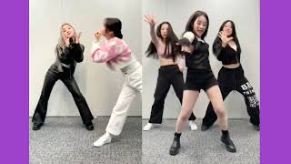 Kep1er Dayeon and Hikaru dancing to Soyeon's FIRE