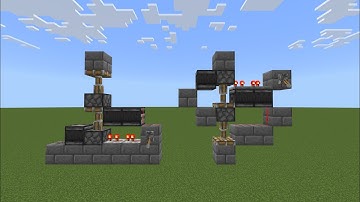 Minecraft Bedrock 1.21 / Vertical Double Piston Extender (Tutorial)