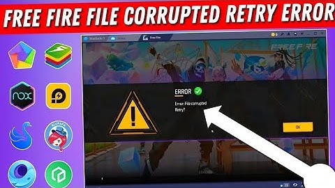 Free Fire Error File corrupted Problem Solved | How to Solve Free Fire File Corrupted Problem