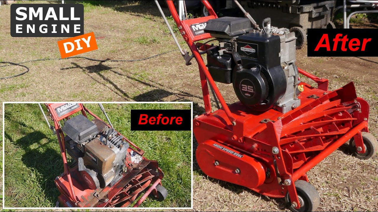 Mclane Reel Mower Restoration, Will it Run? Part 3 