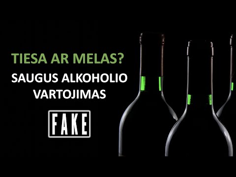 ALKOHOLIO POVEIKIS ORGANIZMUI. SAUGUS VARTOJIMAS. MELAS.