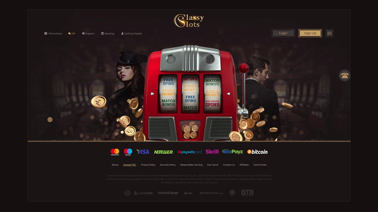 Classy slots casino login online