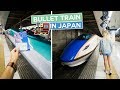 First Time Experiencing a Bullet Train | Japan Vlog
