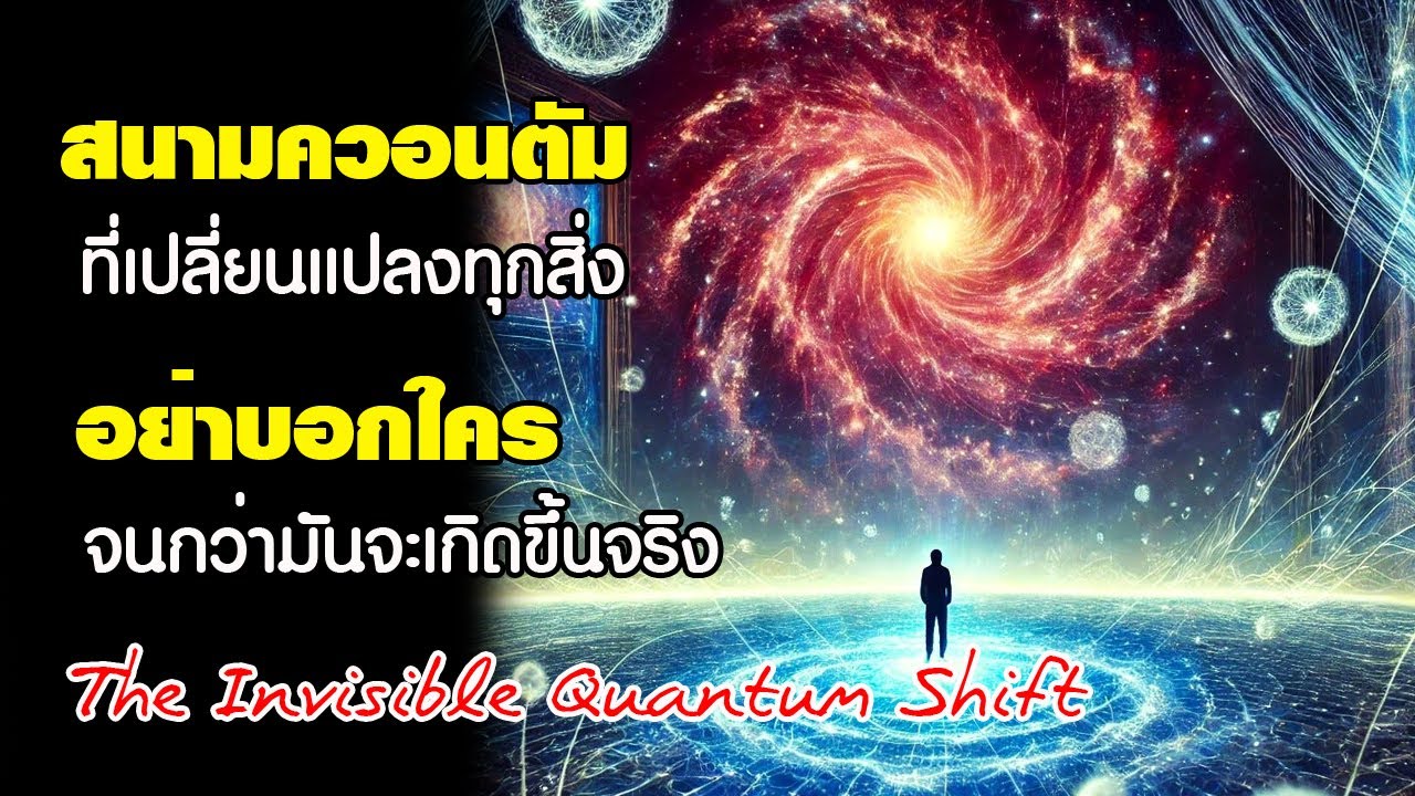 สนามควอนตัม ที่เปลี่ยนแปลงทุกสิ่ง อย่าบอกใคร จนกว่ามันจะเกิดขึ้นจริง The Invisible Quantum Shift