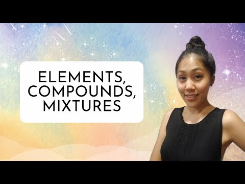 Matter Separation: Elements, Compounds and Mixtures Flowchart