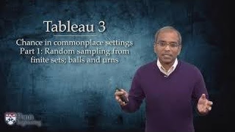 Lecture 3.1: a.  The birth of a mathematical science — [Probability | Santosh S. Venkatesh]
