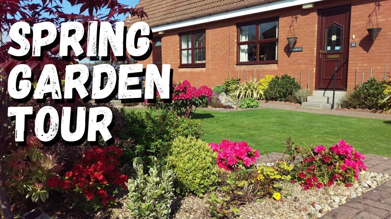 Our spring gardens April garden tour and update YouTube