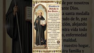 Oración a la medalla de san Benito