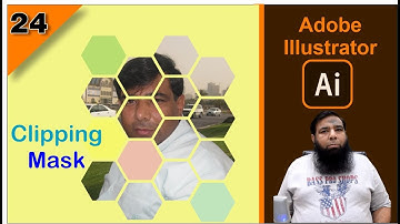 Adobe Illustrator Training - Class 24 - Clipping Mask in Illustrator || Graphic Design in Urdu.
