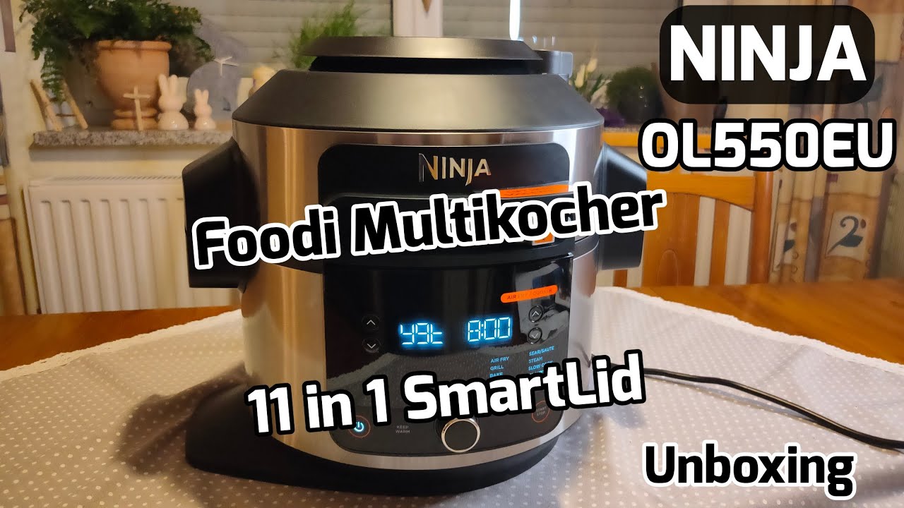 Ninja Foodi XL Pressure Cooker Steam Fryer With SmartLid Unboxing and  Review 
