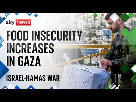 Threat of famine increases in Gaza - Israel-Hamas War.