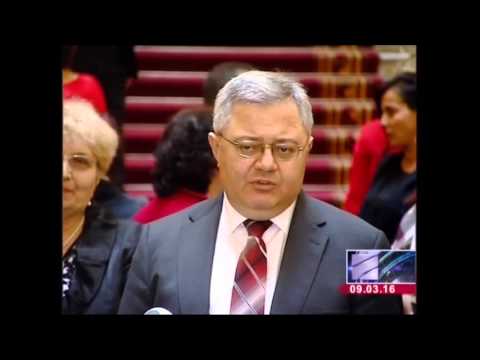 პარლამენტის თავმჯდომარემ ემიგრანტ ქალებს 8 მარტი მიულოცა