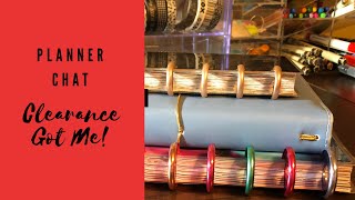 Planner Chat | Clearance Got Me!!