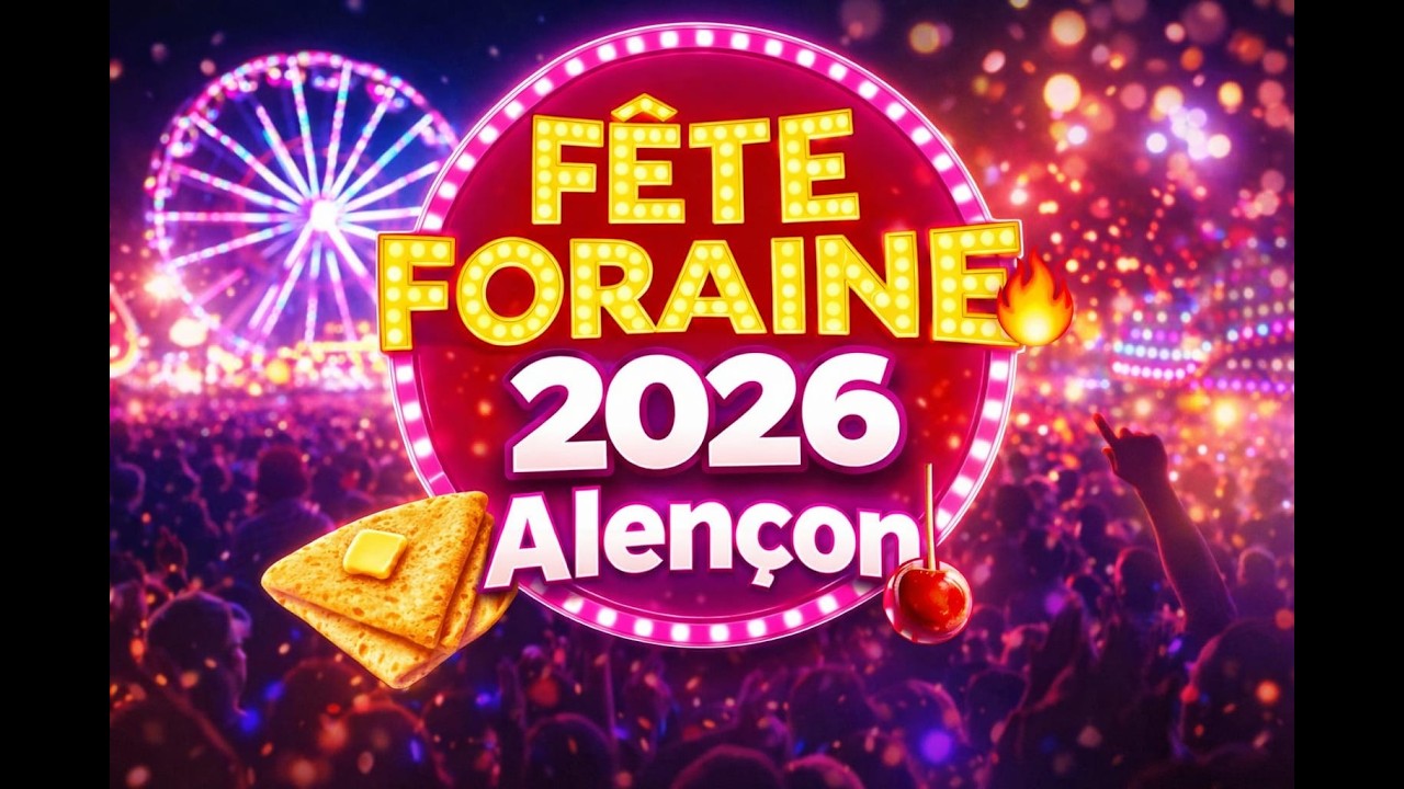 Fête foraine d'Alençon 2026 - AFTER MOVIE