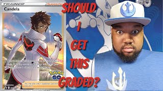 Pokemon Grading Series - Full Art Trainer Candela Pokemon Go