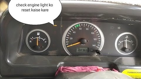 Bolero pick up me check engine light aa jaye toh isko kase reset kare |BMT STRONG VLOGS