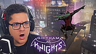 Gotham Knights - NEW Robin Free Roam Gameplay and Open World Deep Dive! [REACTION]