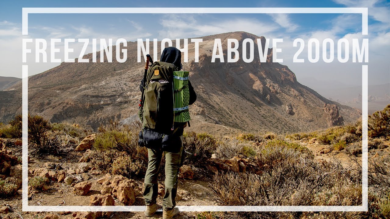 2 дня пешего туризма и дикого кемпинга на высоте более 2000 м в национальном парке Тейде