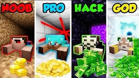 Minecraft NOOB vs. PRO vs. HACKER vs.GOD: BANk ROBBERY in Minecraft! (Animation)