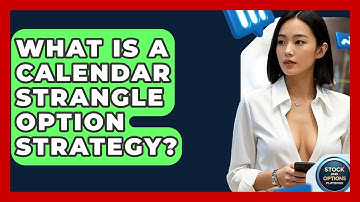What Is A Calendar Strangle Option Strategy? - Stock and Options Playbook