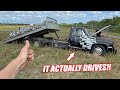 Saving Our ABANDONED Freedom Factory Tow Truck!!! First Attempt at Driving It!