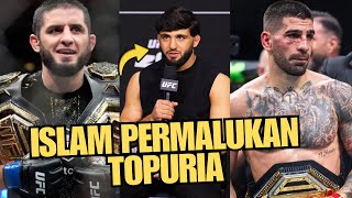 ARMAN TSARUKYAN KEHILANGAN SABAR, TOPURIA TAK SEBANDING DENGAN MAKHACHEV
