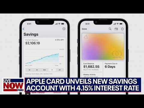 Apple savings account offers 4.15% interest rate | LiveNOW from FOX