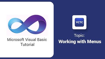 Microsoft Visual Basic Working with Menus