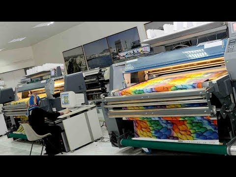 Modern Textile Printing Technology & Machine